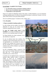 Ménager l’atmosphère - Etude de cas - Géographie : 1ere Secondaire - PDF à imprimer