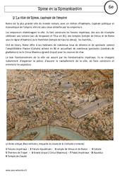 Question - Réponse ? Rome et la romanisation - Cours - Rome : 6eme Primaire - PDF à imprimer