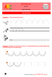 IEF Instruction En Famille, École à la maison pour la Semaine 7 - école à la maison IEF - Fiches   de maternelle : 3eme Maternelle - Cycle Fondamental